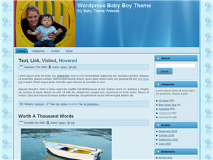 Baby Boy Template