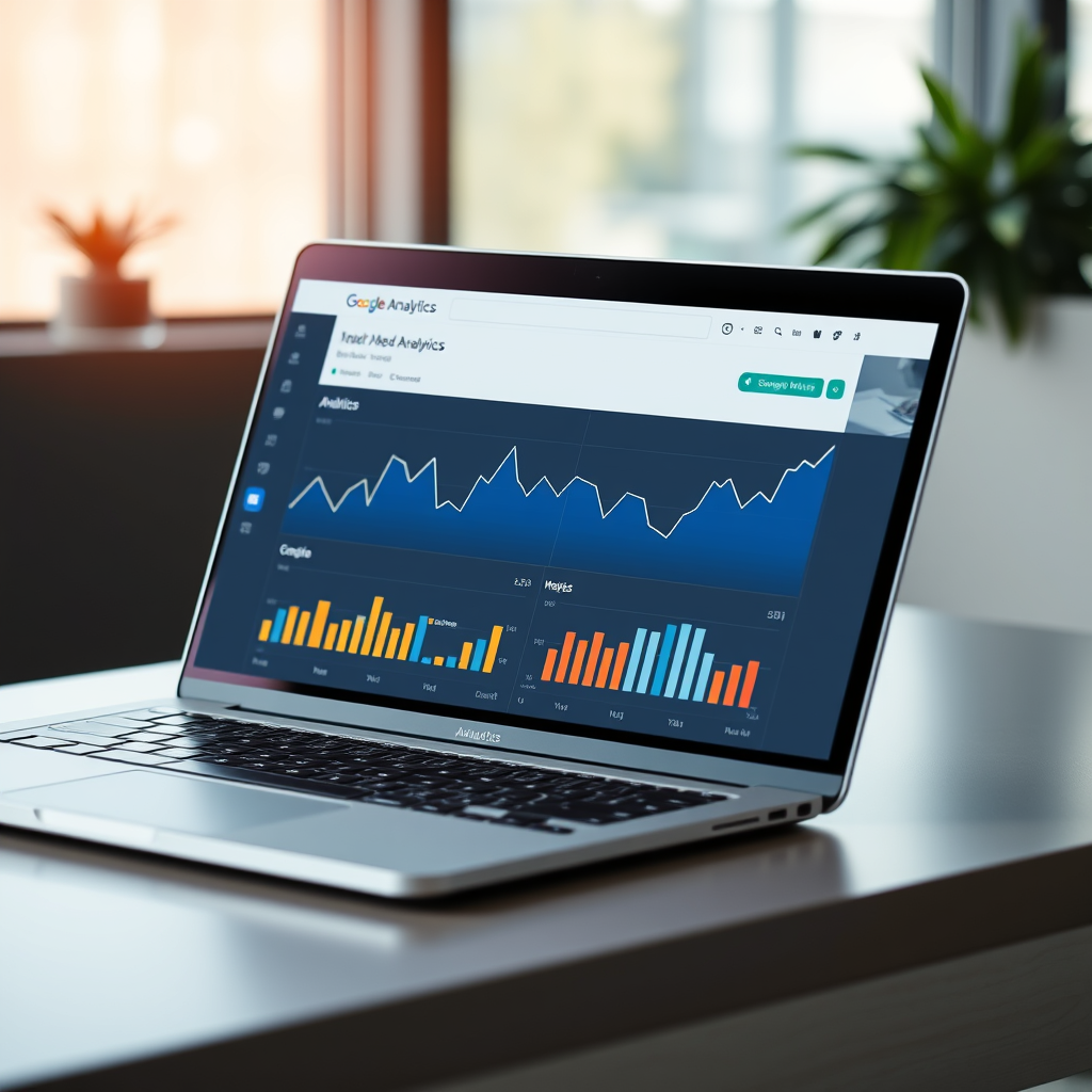 Google Analytics dashboard