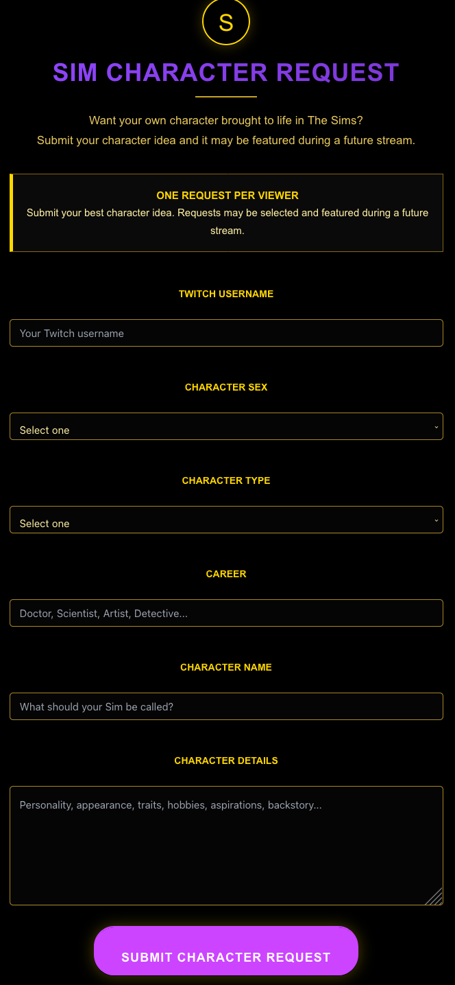 TwitchL Login - SolarBluSeth
